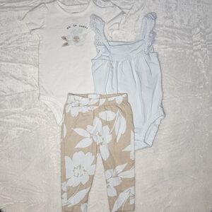6-9 Month 3-Piece Baby Girl Set